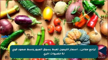 تراجع مفاجئ.. أسعار الليمون تهبط بسوق العبور وسط صعود قوي لـ6 خضروات أخرى